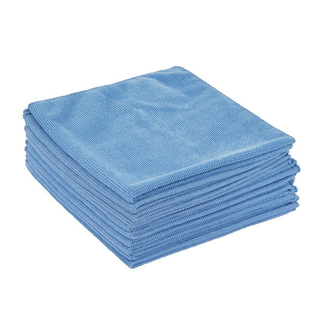 Microvezeldoek Scotch-Brite Essential 360x360mm blauw 10 stuks