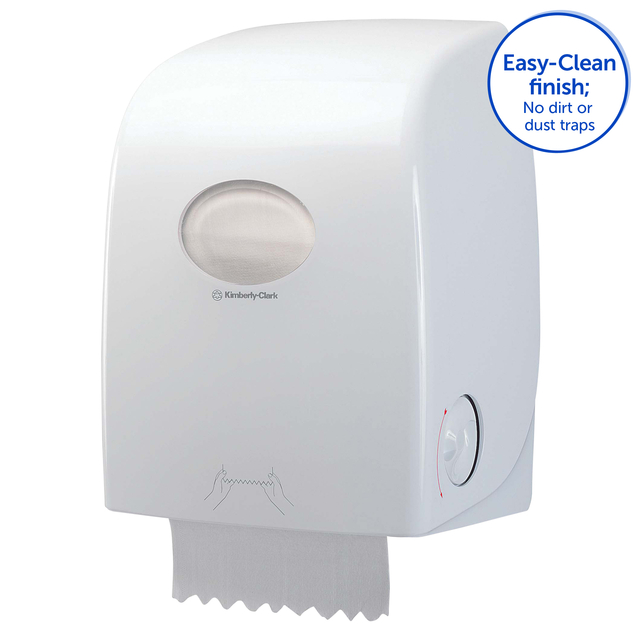 Handdoekroldispenser Kimberly Clark Aquarius wit 6959