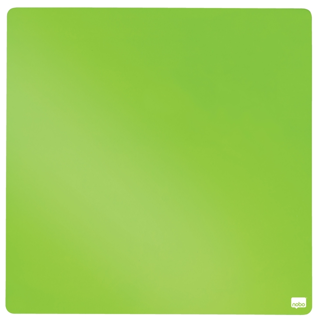 Whiteboard Nobo tegel 36x36cm groen magnetisch