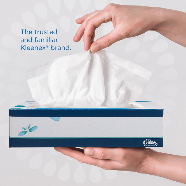 Facial tissues Kleenex 3-laags standaard 12x72stuks wit 8824