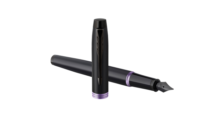 Vulpen Parker IM black purple vibrant ring fijn