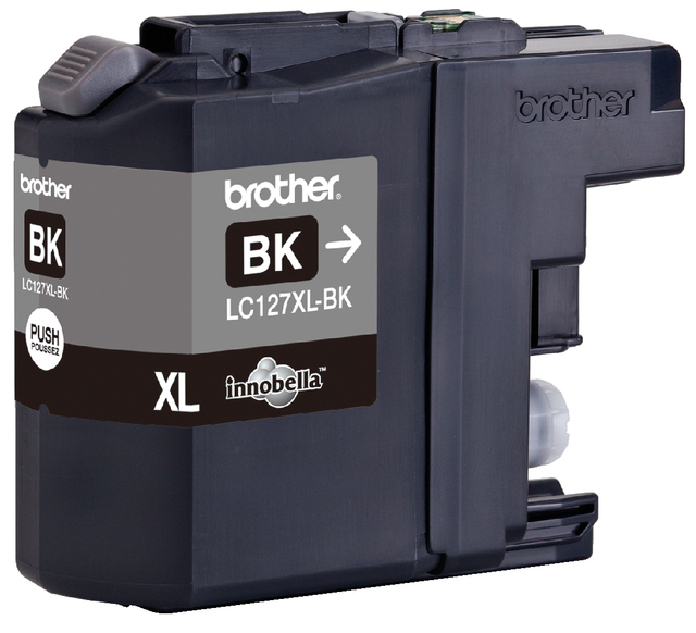 Inktcartridge Brother LC-127XLBK zwart