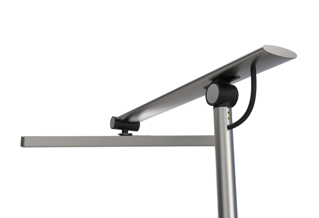 Bureaulamp Unilux Pureline led grijs