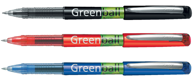 Rollerpen PILOT Greenball Begreen medium blauw