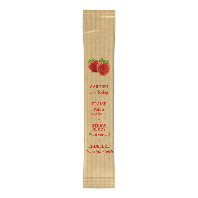 Fruitbeleg van Oordt VarieJantjes aardbeien 12x15 gram sticks