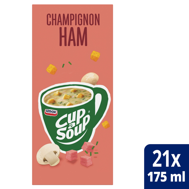 Cup-a-Soup Unox champignon ham 21x175ml