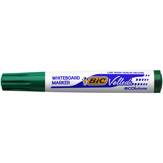 Viltstift Bic Velleda 1701 whiteboard rond large groen