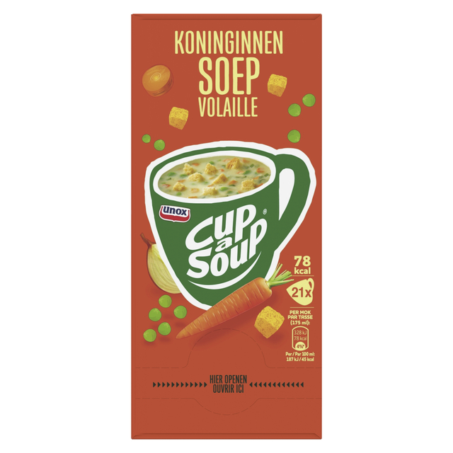 Cup-a-Soup Unox koninginnensoep 21x175ml