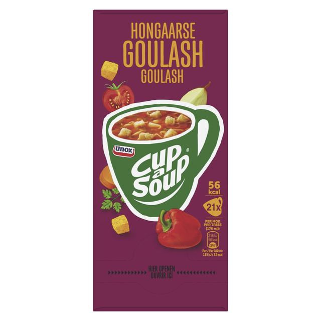 Cup-a-Soup Unox Hongaarse goulash 21x175ml