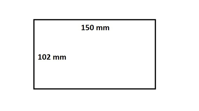 Labeletiket IEZZY Zebra 800264-605 102x150mm 25mm wit permanent 300 stuks