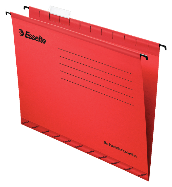 Hangmap Esselte Classic A4 V-bodem 345x240mm rood