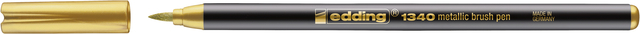 Brushpen edding 1340 metallic goud