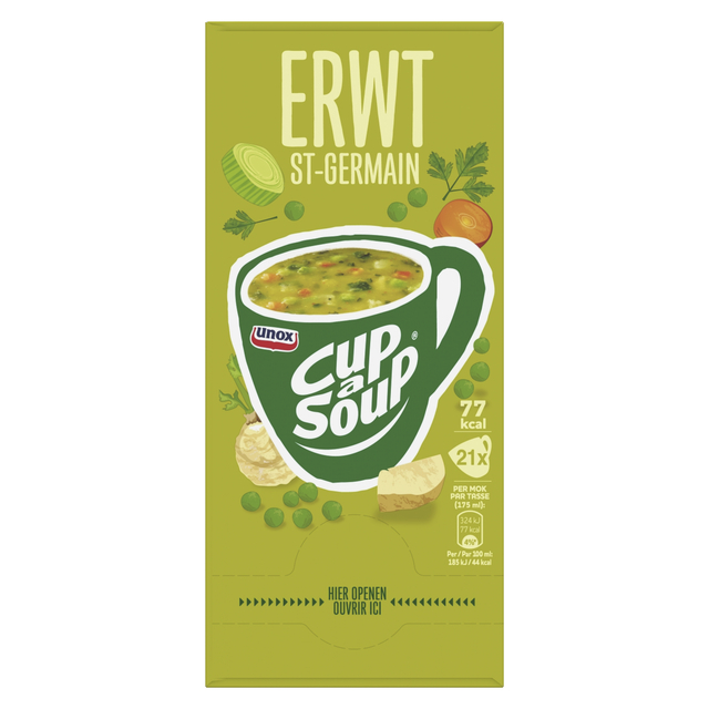 Cup-a-Soup Unox erwtensoep 21x175ml