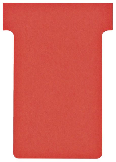 Planbord T-kaart Nobo nr 2 48mm rood 100 stuks