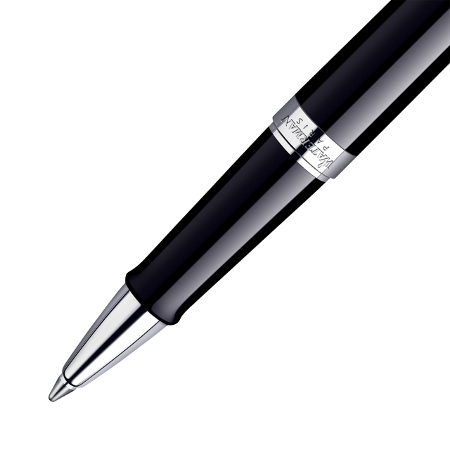 Rollerpen Waterman Hémisphère black lacquer CT fijn