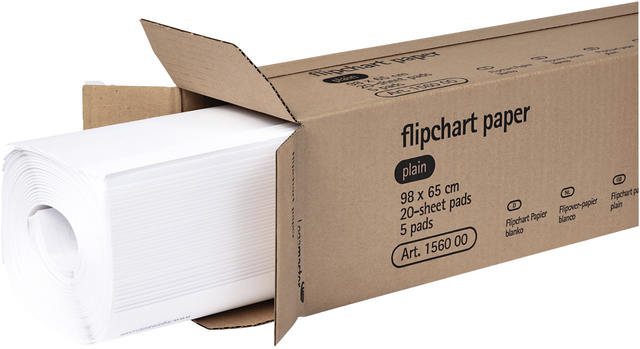 Flipoverpapier Legamaster blanco 20vel 5stuks