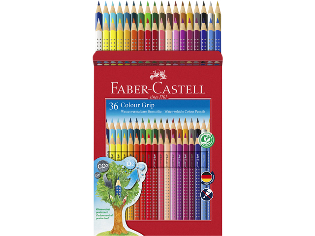 Kleurpotloden Faber-Castell 2001 assorti set à 36 stuks