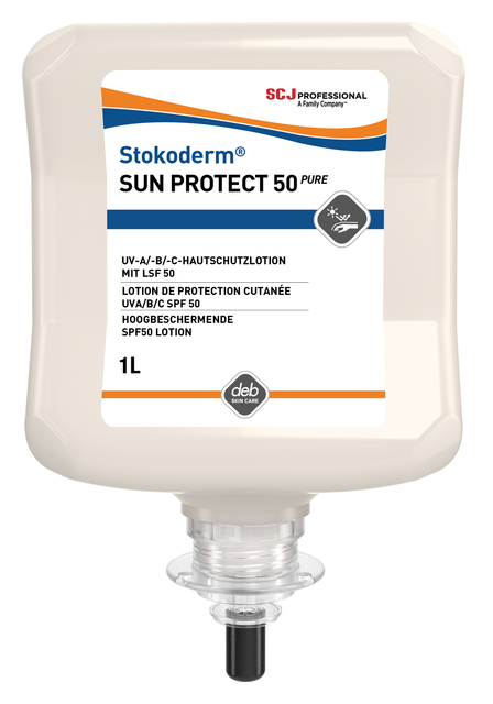 Zonnebrandlotion SCJ Stokoderm Sun Protect SPF 50 1liter