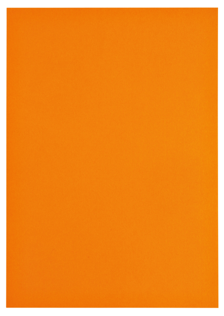 Kopieerpapier Papicolor A4 200gr 6 vel oranje