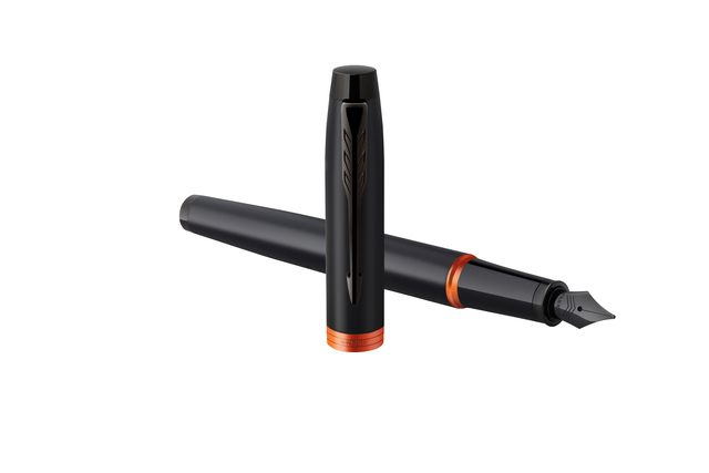 Vulpen Parker IM black orange vibrant ring fijn