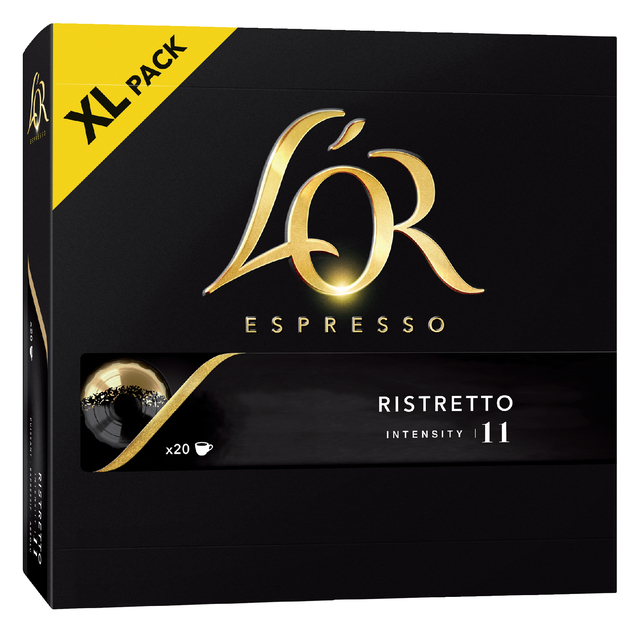 Koffiecups L'Or espresso Ristretto 20 stuks