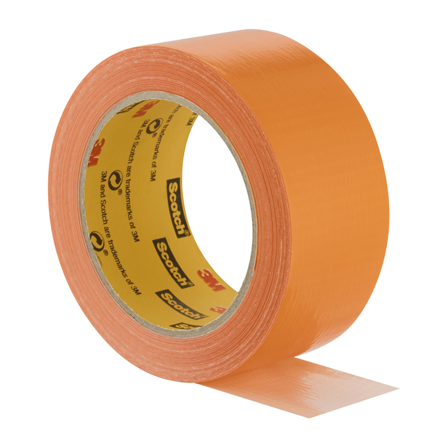 Plakband Scotch high visibility 48mmx25m oranje