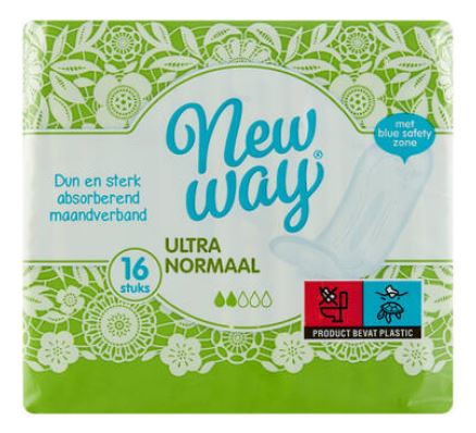 New Way maandverband ultra normaaldoos 12x16st