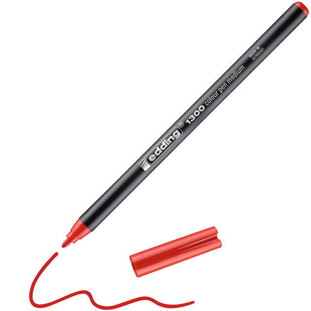 Fineliner edding 1300 medium rood