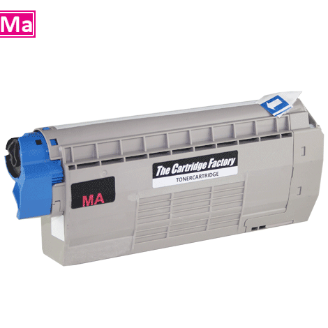 Huismerk toner - Oki (Cartridge) 44318606 compatibel, magenta