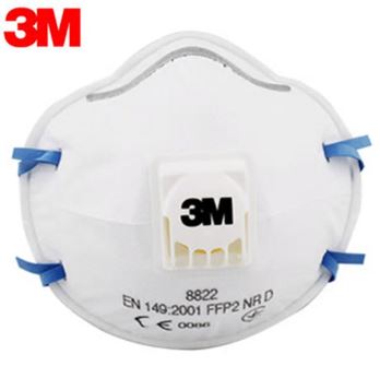 3M Stofmasker FFP2 Uitademventiel Maat M Pak van 10 St.