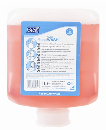 Deb Rose Foam Wash flacon doos 6x1 liter