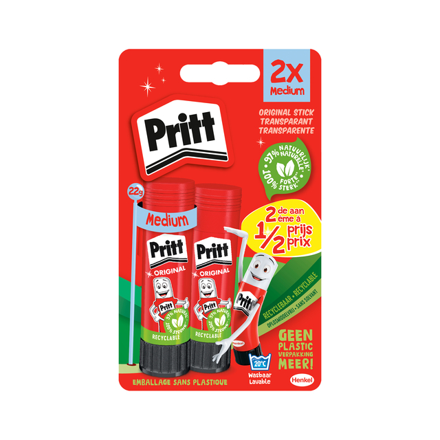 Lijmstift Pritt Stick Original 22gr blister