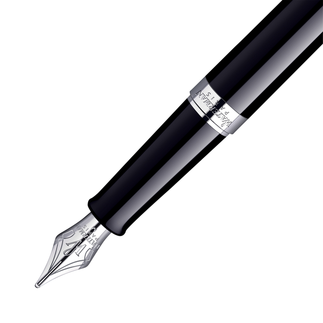 Vulpen Waterman Hémisphère black lacquer CT medium