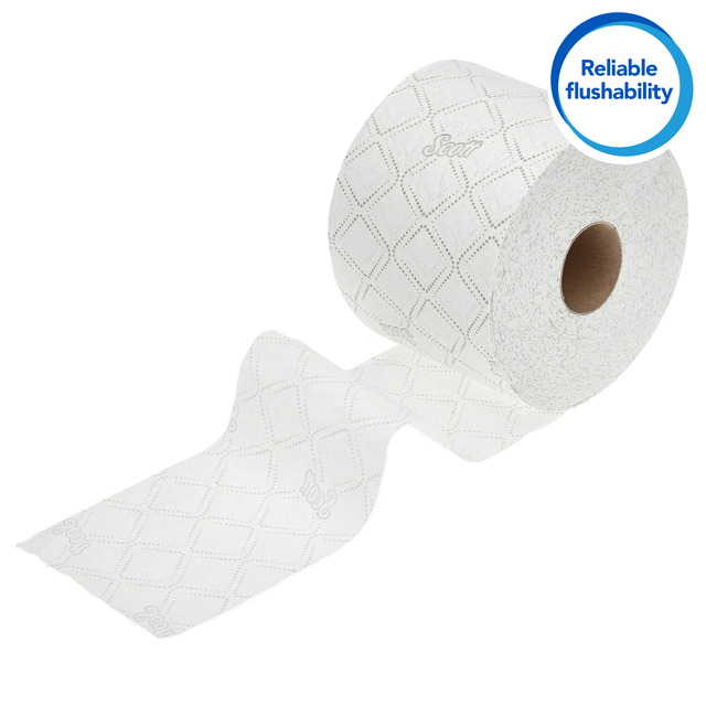 Toiletpapier Scott Control 3-laags 350vel wit 8518