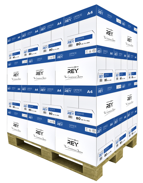 Kopieerpapier Rey Office A4 80gr wit 500 vel