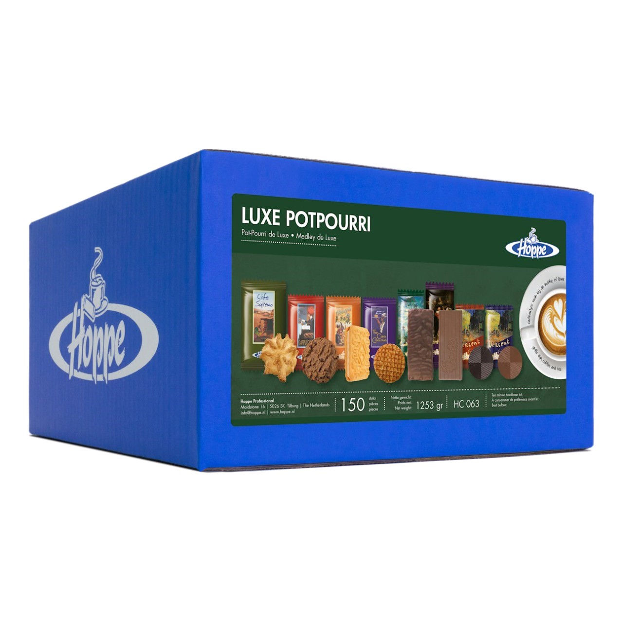 Hoppe Luxe potpourri koekjes medley de luxe 150 st