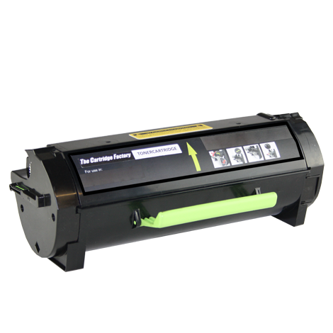 Huismerk toner - Lexmark 24B6186 compatibel, zwart