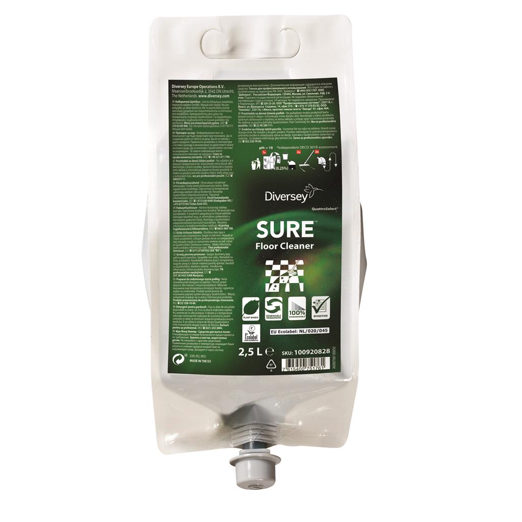 SURE Floor Cleaner QS Vloerreiniger doos 2x25ltr