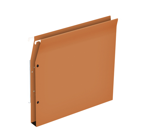 Hangmap Medium Flex A4 U-bodem 30mm karton oranje