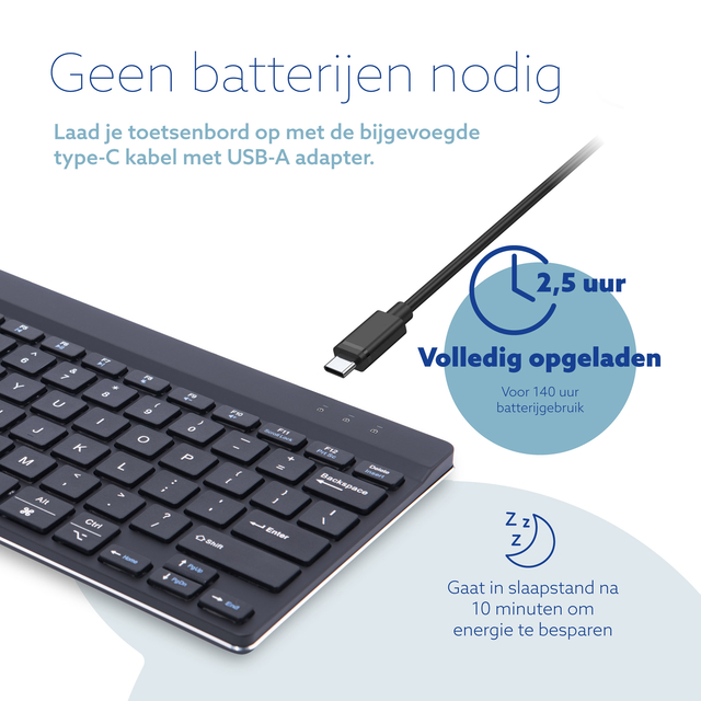 Toetsenbord R-Go Ergonomisch Compact Break QWERTY