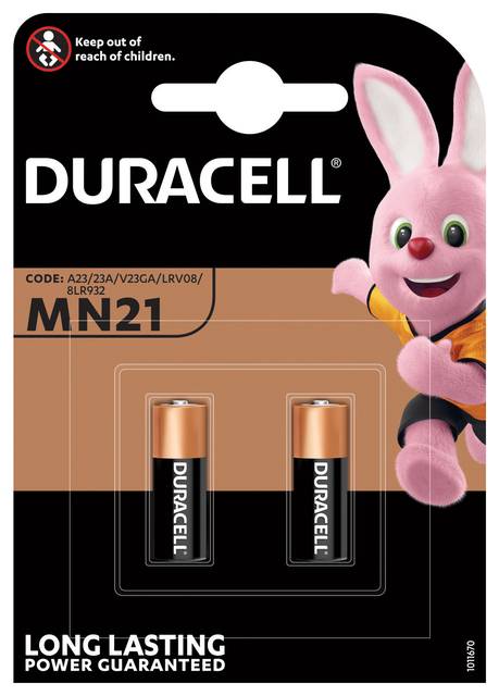 Batterij Duracell 2xMN21 alkaline