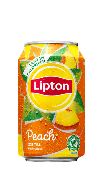 Frisdrank Lipton Ice Tea peach blik 330ml