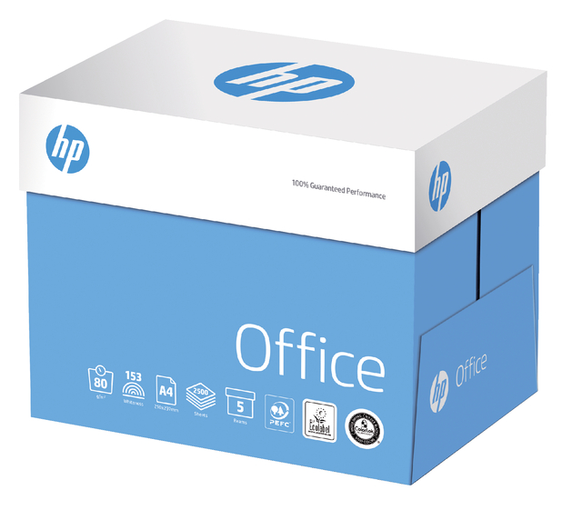 Kopieerpapier HP Office A4 80gr wit 500 vel