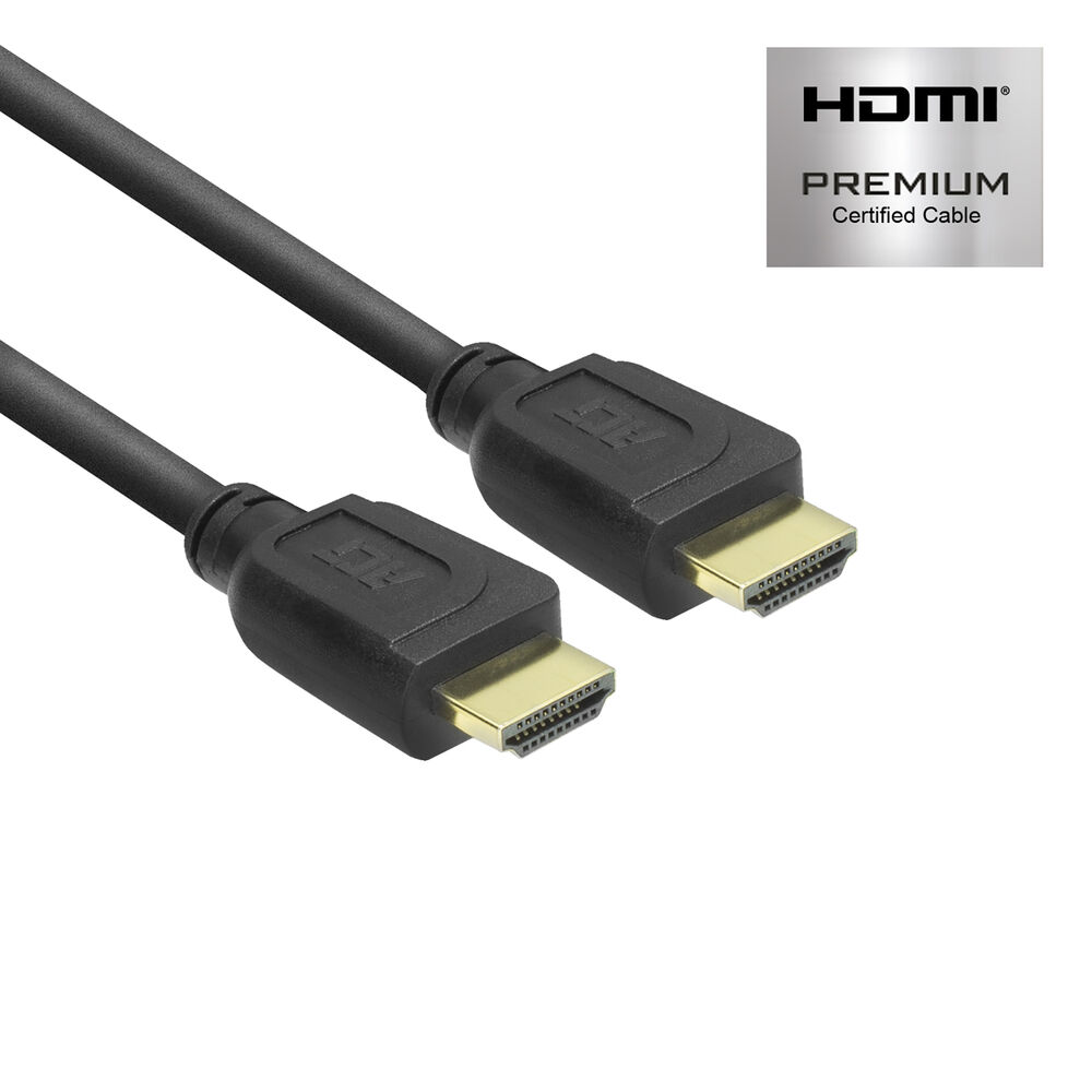 ACT 0,5 meter HDMI High Speed premium certified kabel v2.0 HDMI-A male - HDMI-A male