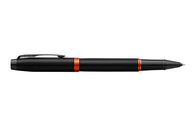 Rollerpen Parker IM black orange vibrant ring fijn