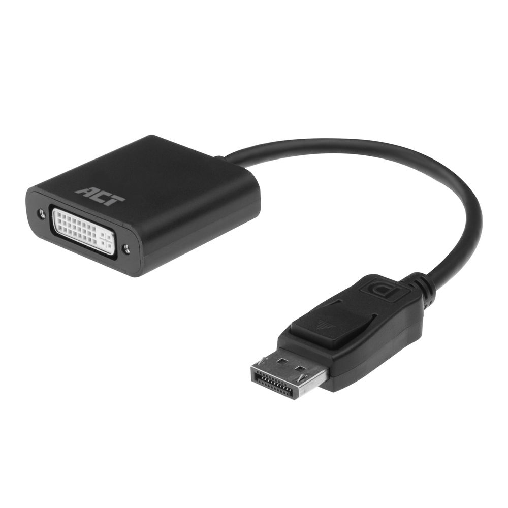 ACT 0,15 meter DisplayPort naar DVI female adapter