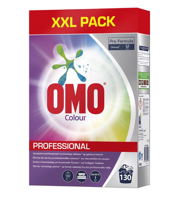 Omo Professional Waspoeder Colour doos 84kg