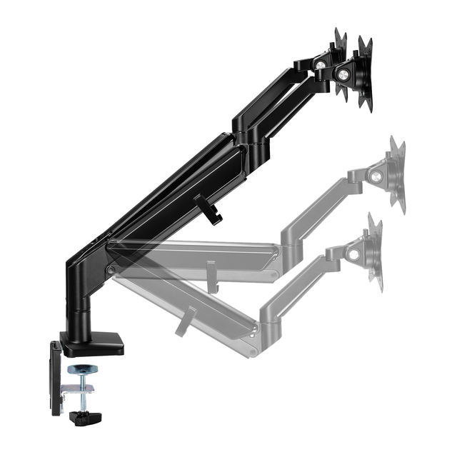 Monitorarm Neomounts DS70-810BL2 10-32 inch zwart