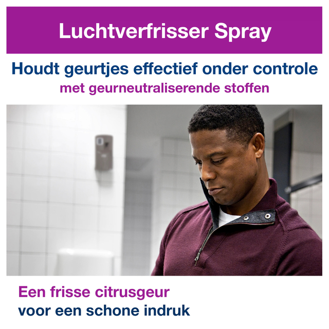 Luchtverfrisser Tork A1 spray met citrusgeur 75ml 236050