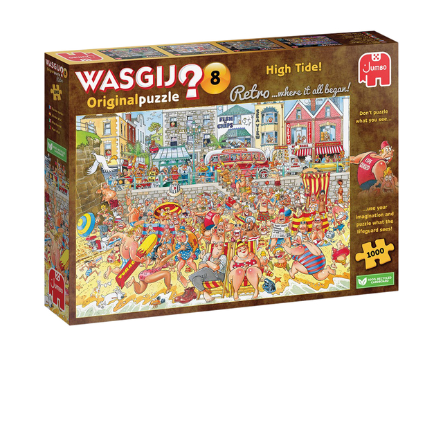 Puzzel Wasgij Retro Orginal 8 Vloed 1000 stukjes